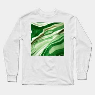 Deepest Emerald Green III Long Sleeve T-Shirt